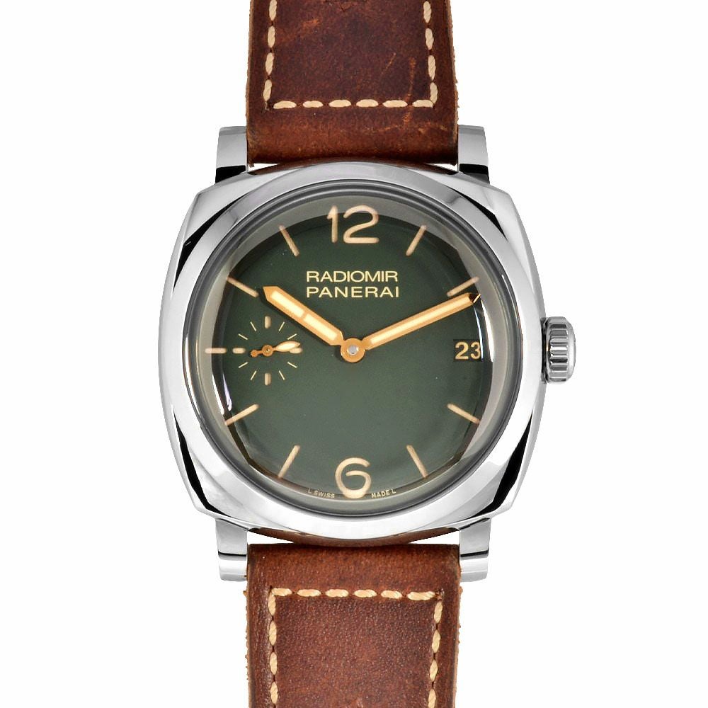 パネライ PANERAI PAM00736 ラジオミール 腕時計 グリーン文字盤 1940