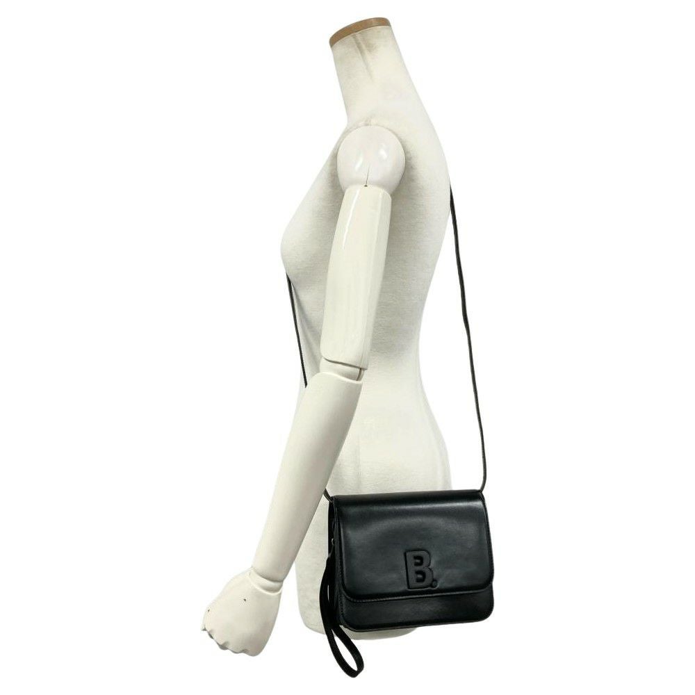バレンシアガ BALENCIAGA Bロゴ ショルダーバッグ レザー 592898