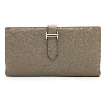 エルメス HERMES ベアン スフレ 長財布 ヴォーエプソン Y刻印 