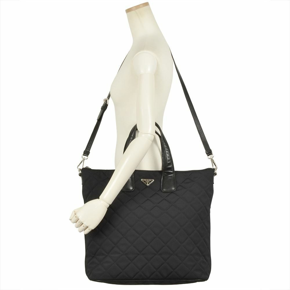 ✨PRADA✨プラダ✨キルティング✨ナイロン✨ブラック✨トートバッグ✨ 楽天市場】prada キルティング トートの通販