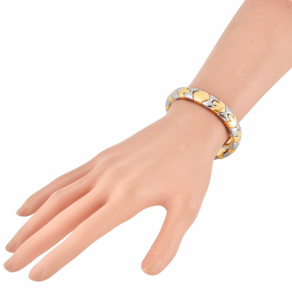 ブルガリ BVLGARI アルベアーレ ブレスレット K18YG 55.6g イエロー
