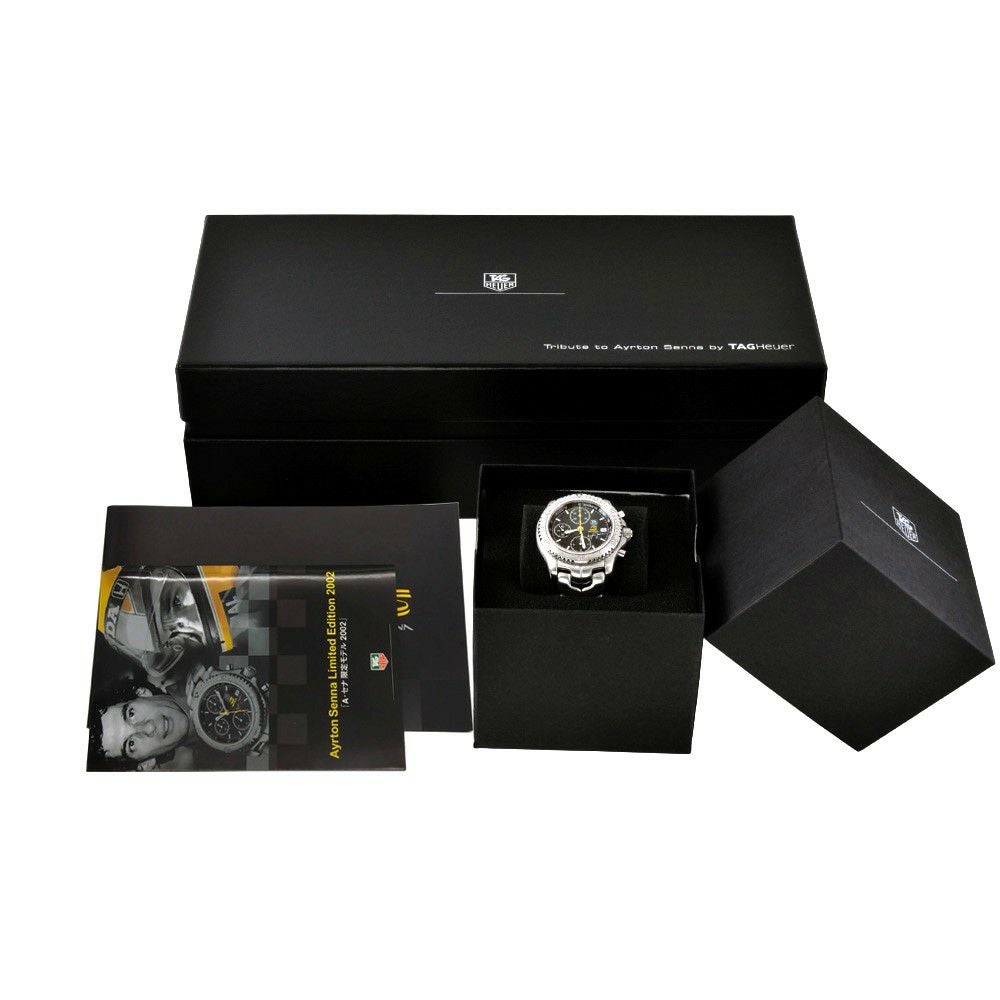 タグホイヤー TAG Heuer リンク クロノグラフ アイルトン・セナ 限定