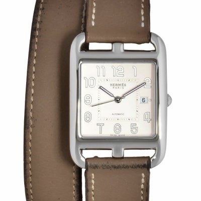 エルメス HERMES CC1.710 ケープコッド ドゥブルトゥール 腕時計 