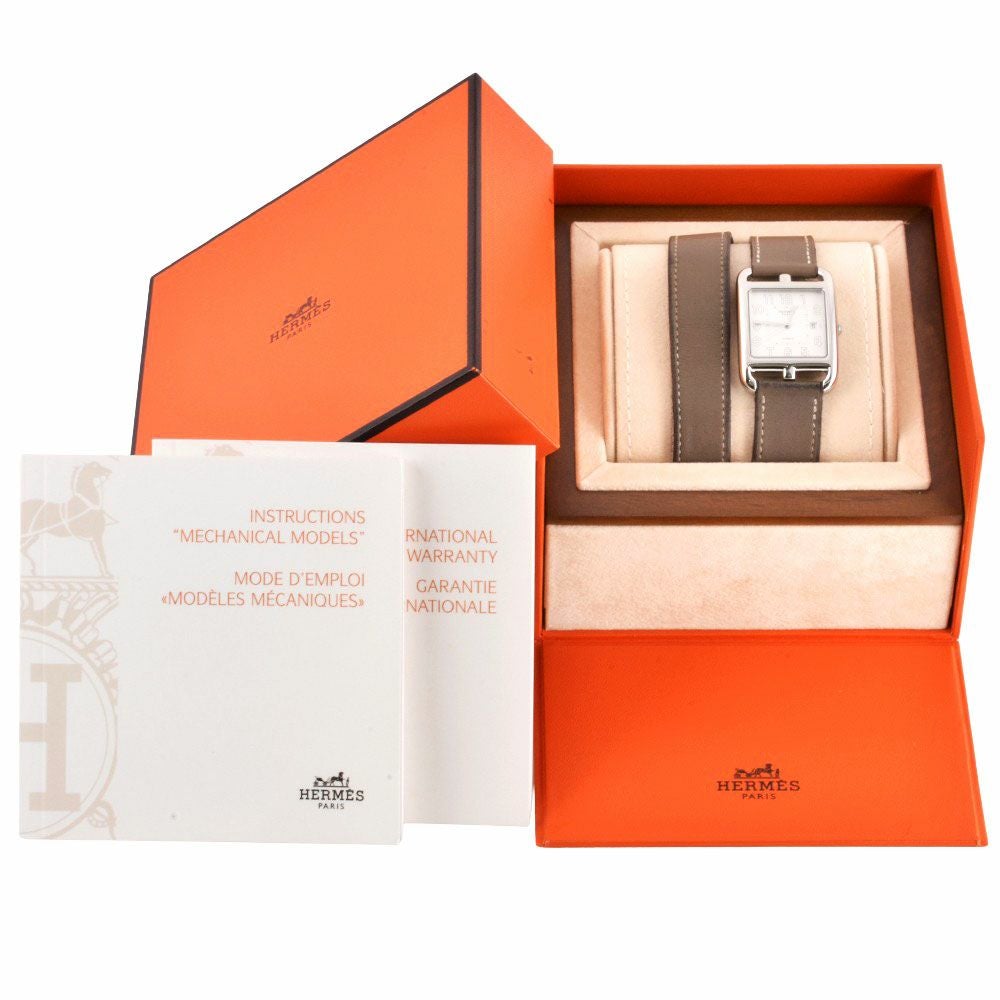エルメス HERMES CC1.710 ケープコッド ドゥブルトゥール 腕時計
