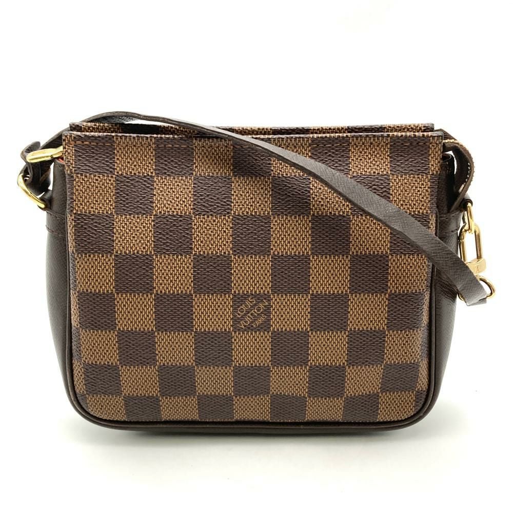 LOUIS VUITTON ダミエ トゥルース トワレット ポーチ ルイヴィトン LOUIS VUITTON トゥルース メイクアップ ポシェット