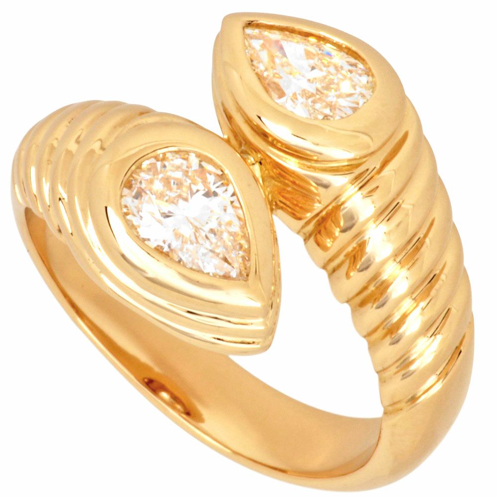 ブルガリ BVLGARI ドッピオ バチェラート リング 指輪 ダイヤモンド 約