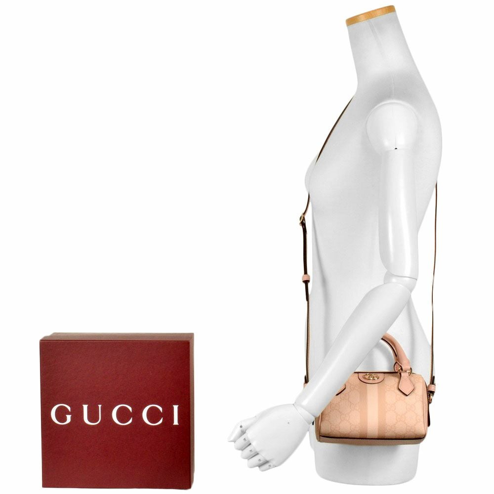 グッチ GUCCI オフィディア スーパーミニ ハンドバッグ GGスプリーム