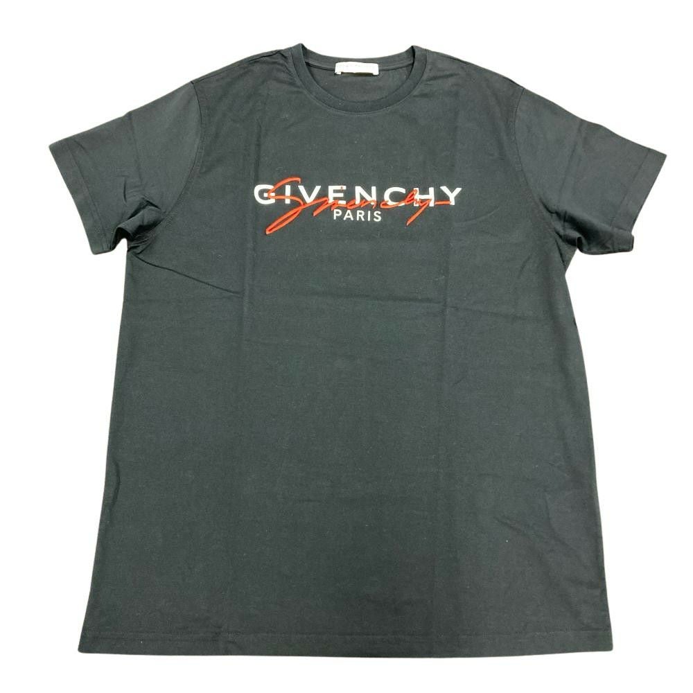ジバンシィ GIVENCHY シグネチャー ロゴ 半袖Tシャツ コットン