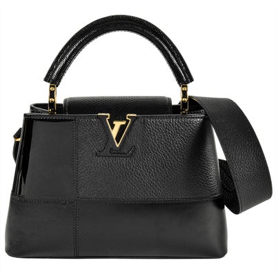ルイヴィトン LOUIS VUITTON カプシーヌ MM ハンドバッグ 2WAY レザー 