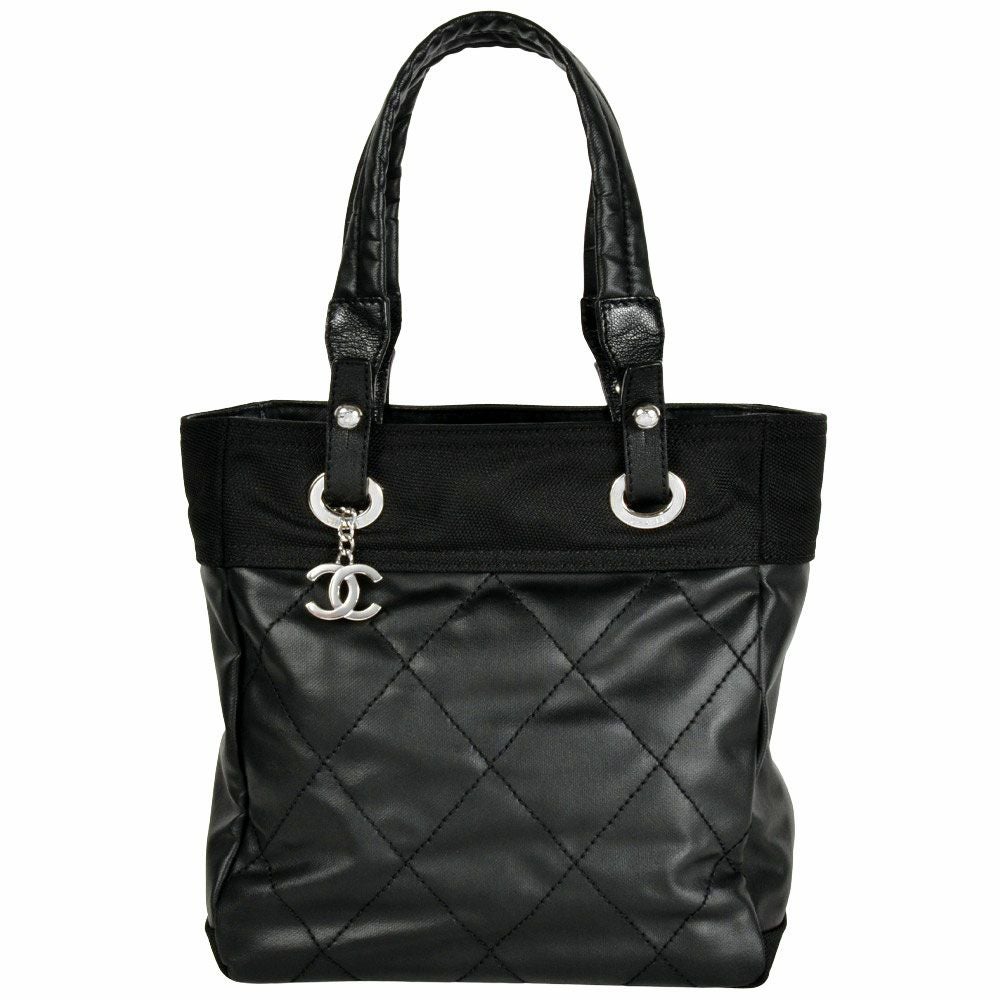 シャネル CHANEL パリビアリッツ PM トートバッグ コーティング