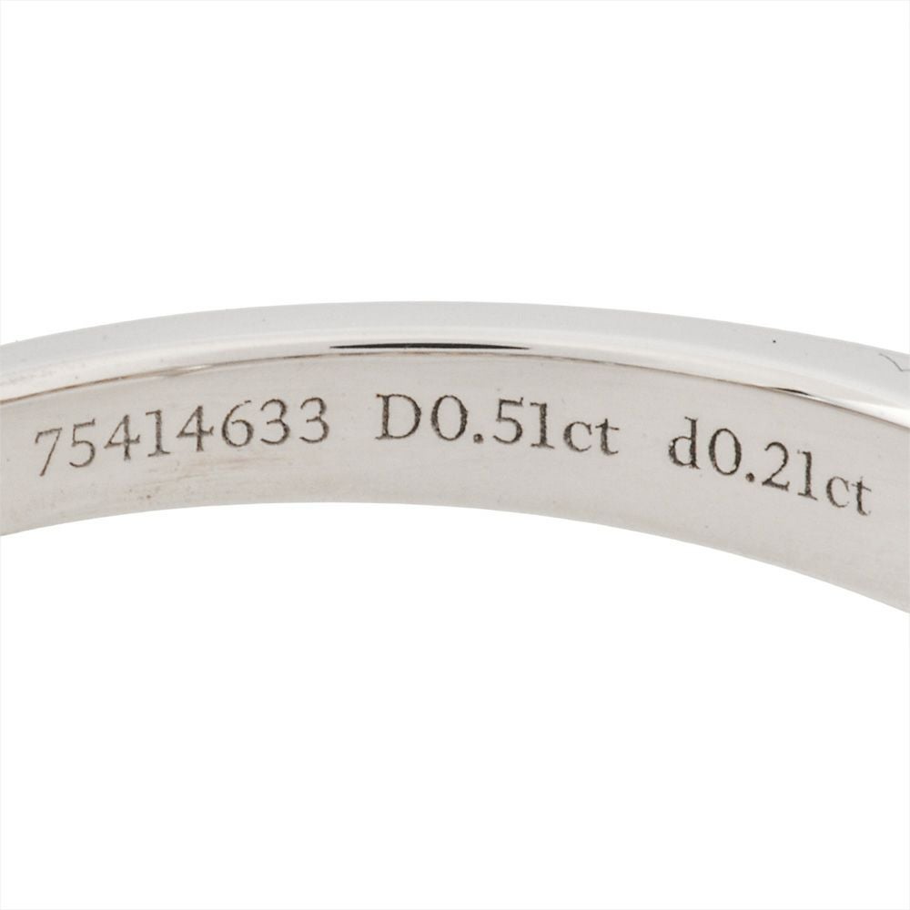 ティファニー Tiffany&Co. ソリティア ハーフエタニティ リング 指輪