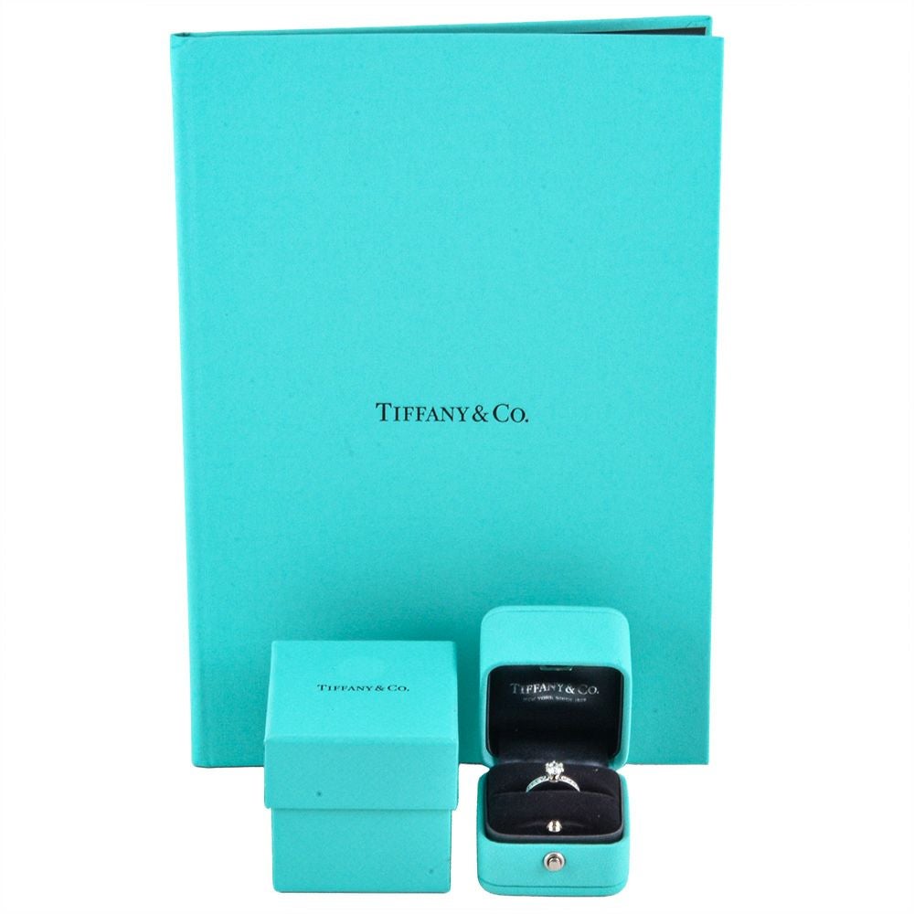 ティファニー Tiffany&Co. ソリティア ハーフエタニティ リング 指輪