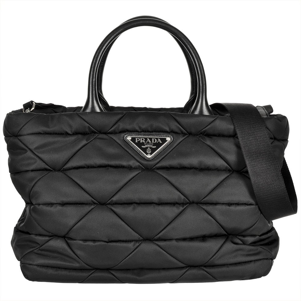 プラダ PRADA キルティング トートバッグ 2WAY ナイロン レザー BN2149