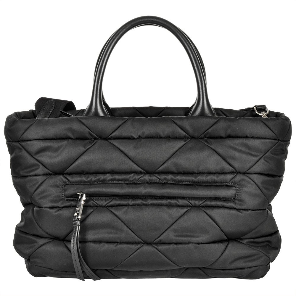 プラダ PRADA トートバッグ Re Nylon パデッド 2WAY 1BG436 ブラック プラダ PRADA Re Nylon パデッド 2way トートバッグ ナイロン ナッパ