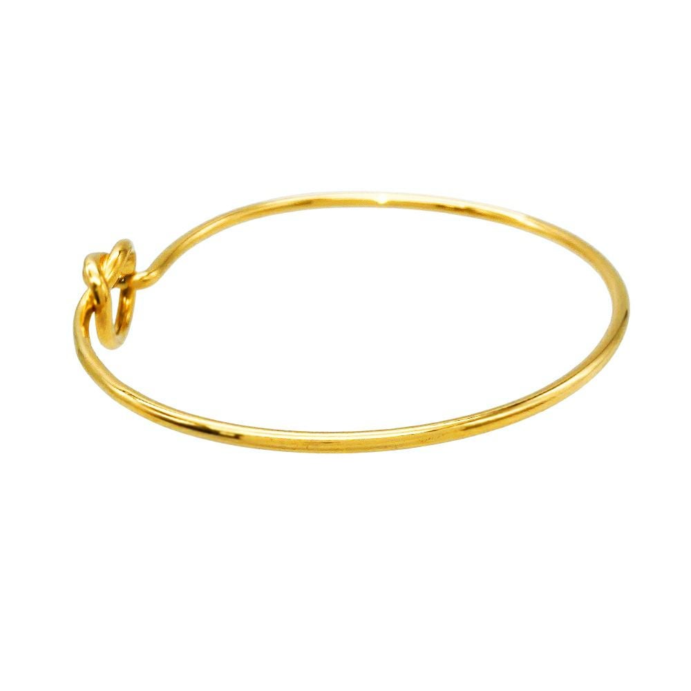 ティファニー Tiffany&Co. ラブノット ブレスレット K18YG 8.9g