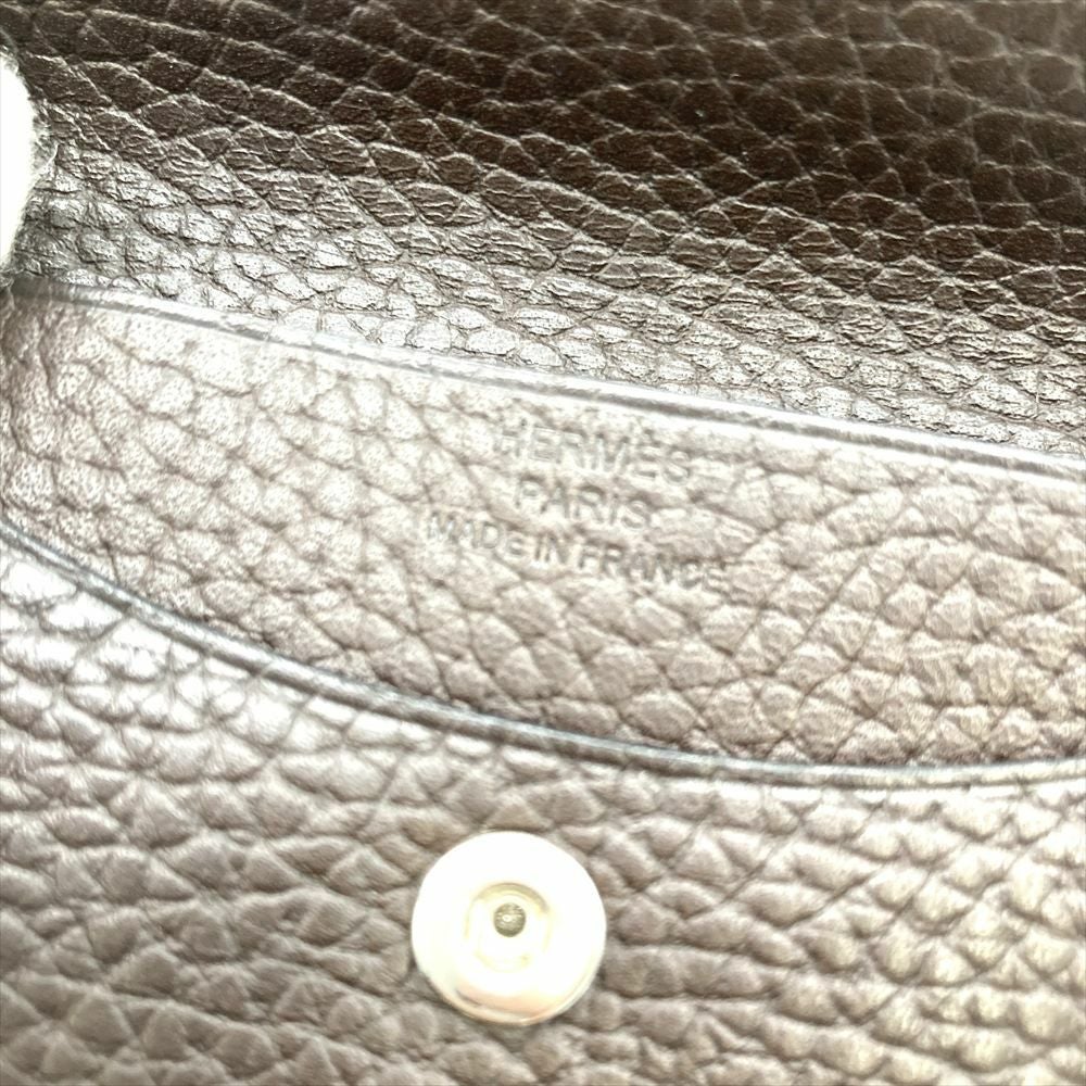 エルメス HERMES イリアード ギャロップ ドゥ コンパクトウォレット 二