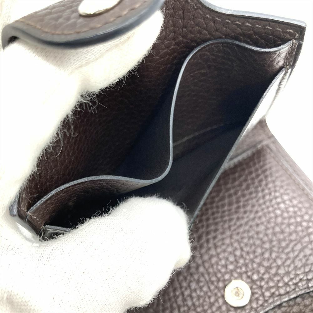 エルメス HERMES イリアード ギャロップ ドゥ コンパクトウォレット 二