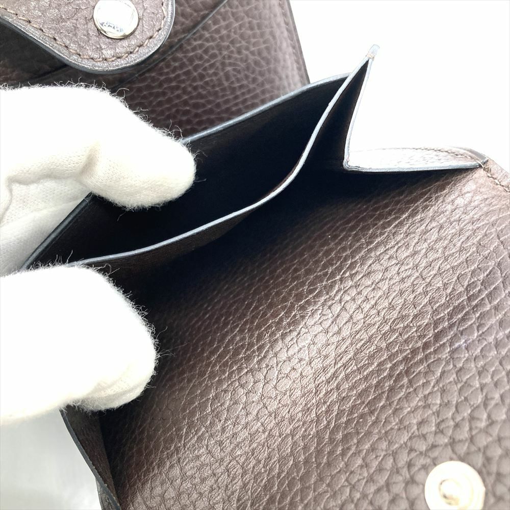 エルメス HERMES イリアード ギャロップ ドゥ コンパクトウォレット 二