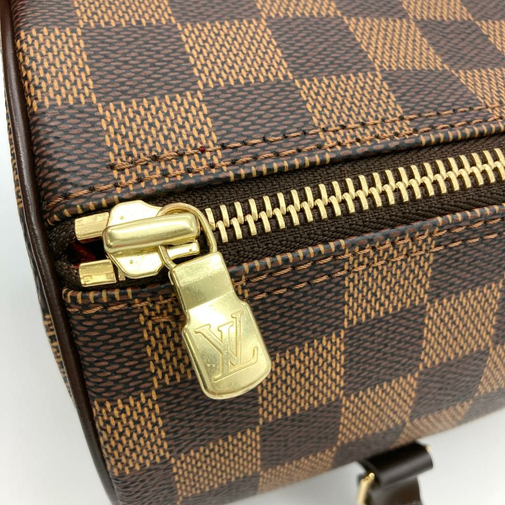 ルイヴィトン LOUIS VUITTON パピヨン26 ハンドバッグ ダミエ エベヌ