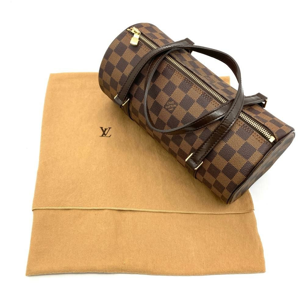 ルイヴィトン LOUIS VUITTON パピヨン26 ハンドバッグ ダミエ エベヌ