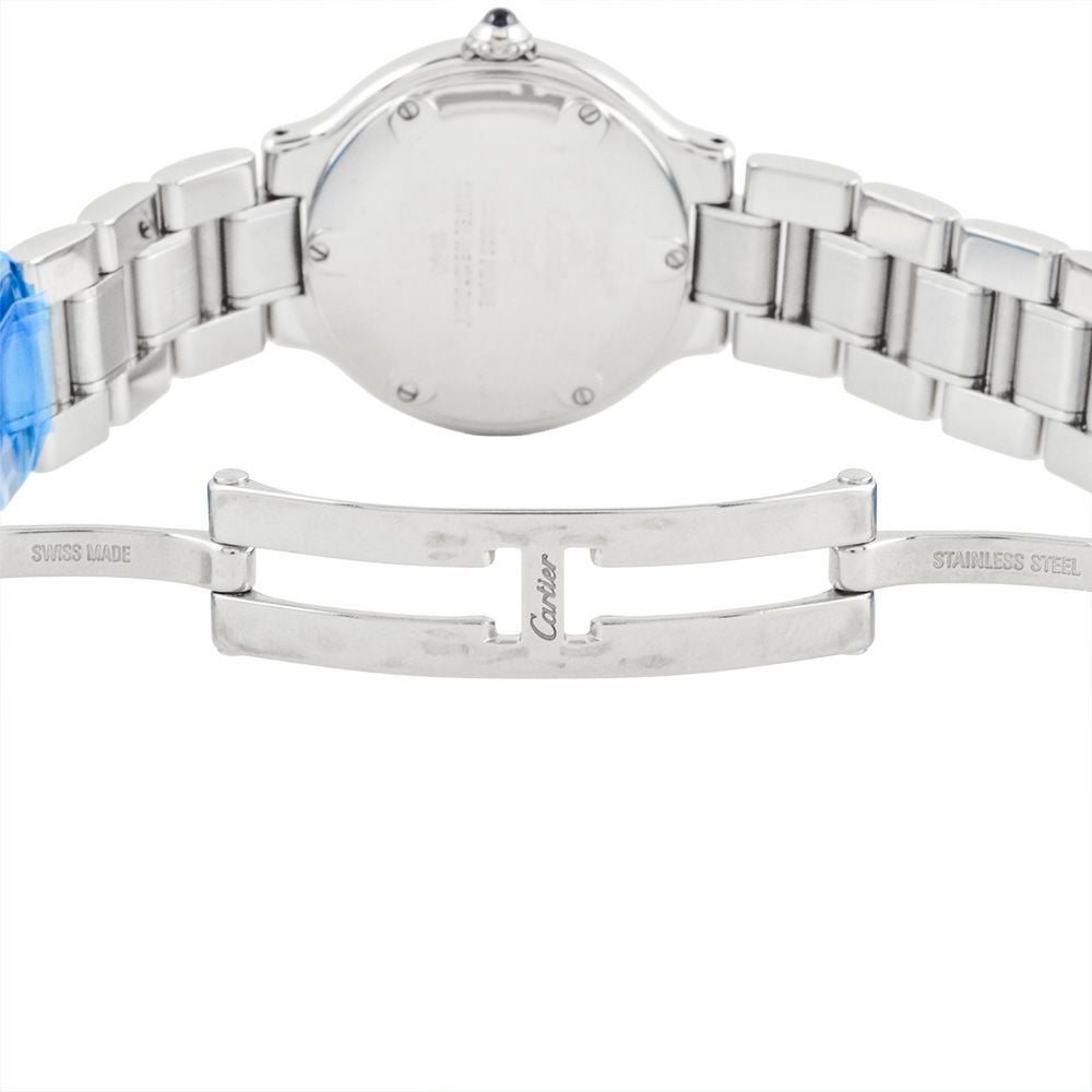カルティエ Cartier 1340 マスト21 腕時計 シルバー文字盤 SS