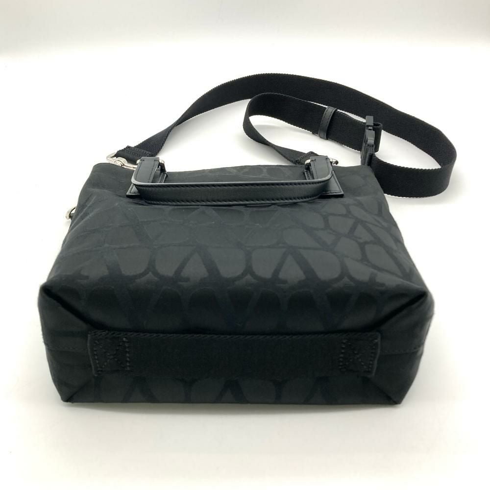 ヴァレンティノ VALENTINO トートバッグ 2WAY レザー ブラック
