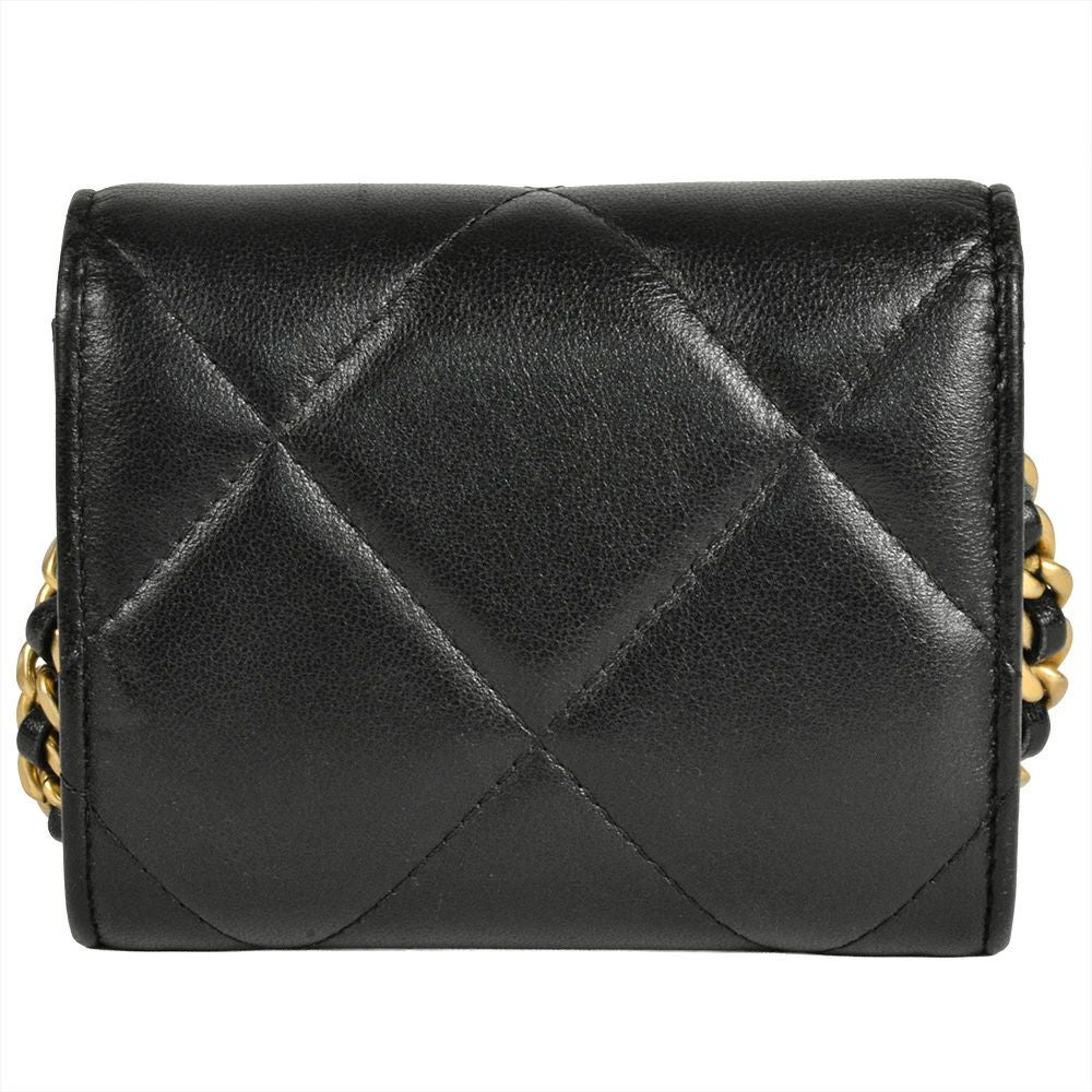 シャネル CHANEL ミニ チェーンウォレット ショルダーバッグ レザー