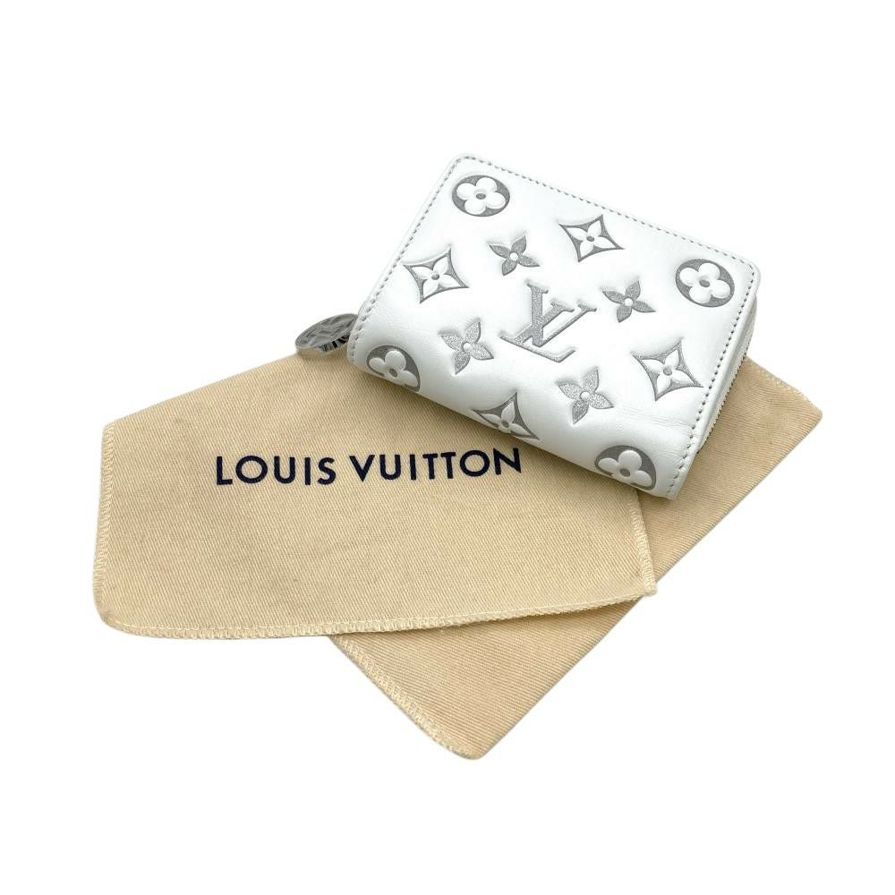 【星】最新ICチップ　未使用ヴィトン財布　ポルトフォイユルーモノグラムフューシャ ルイヴィトン LOUIS VUITTON ポルトフォイユ ルー モノグラム 二つ折り