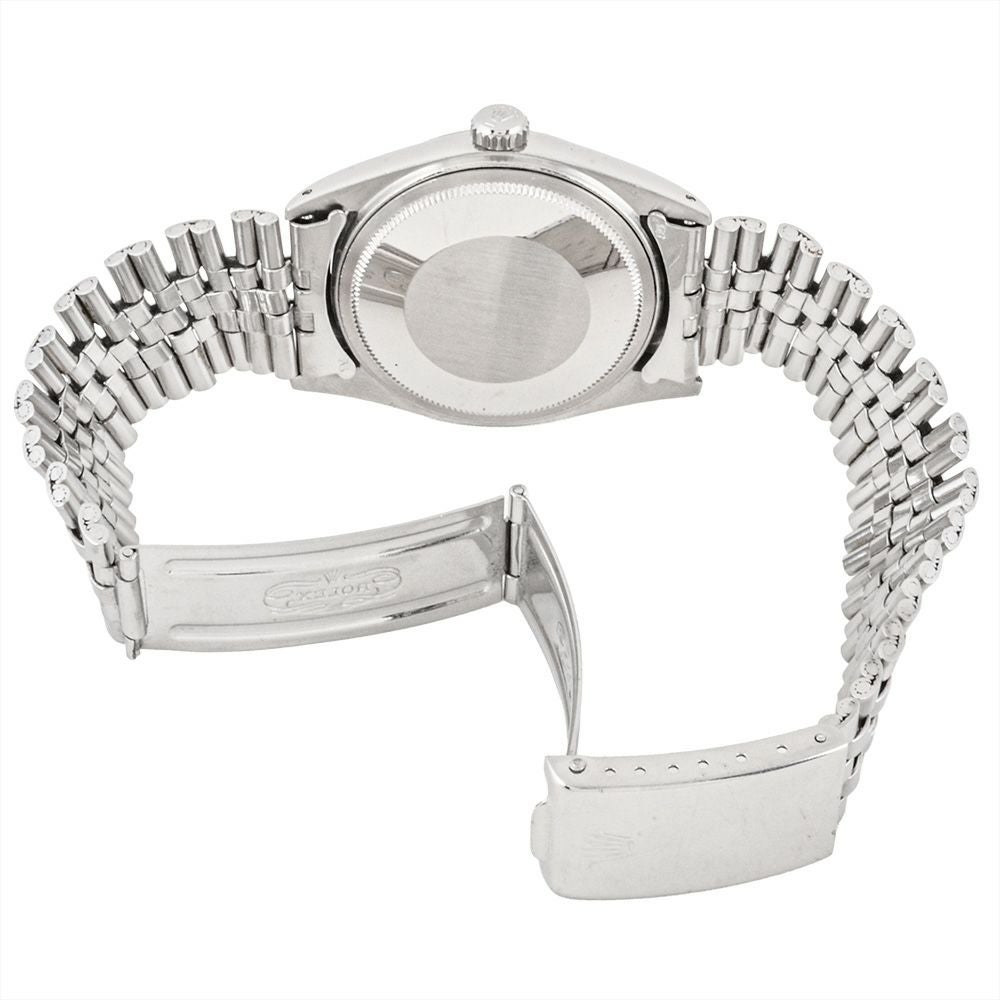 ロレックス ROLEX 1601/4 デイトジャスト 腕時計 グレー文字盤 WG×SS