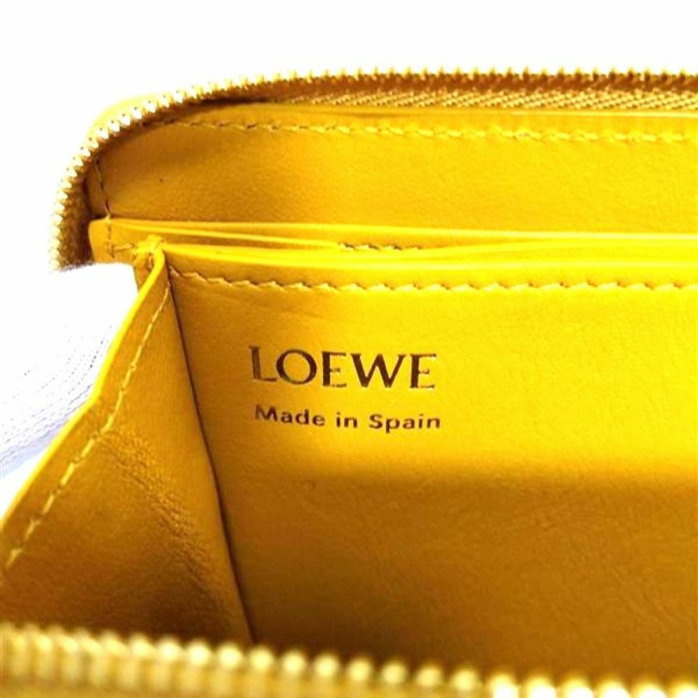ロエベ LOEWE ノット ジップアラウンド ウォレット 長財布 カーフ