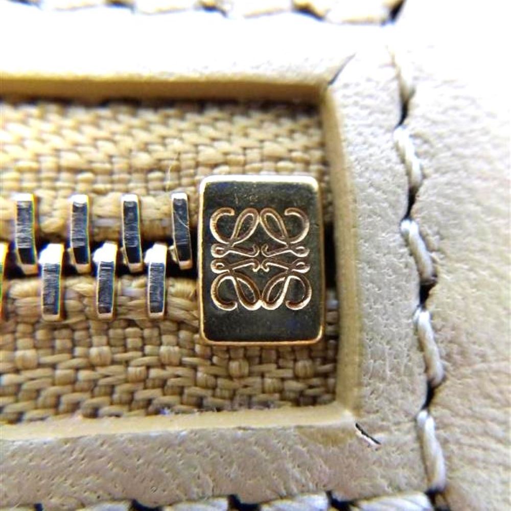 ロエベ LOEWE ノット ジップアラウンド ウォレット 長財布 カーフスキン イエロー レディース【中古】 ロエベ LOEWE ノット ジップアラウンド ウォレット 長財布 カーフ