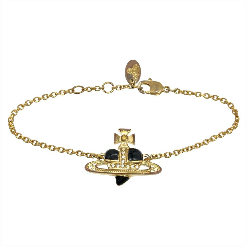 Vivienne Westwood ディアマンテ ハート ブレスレット　ゴールド ヴィヴィアンウエストウッド Vivienne Westwood ディアマンテ ハート