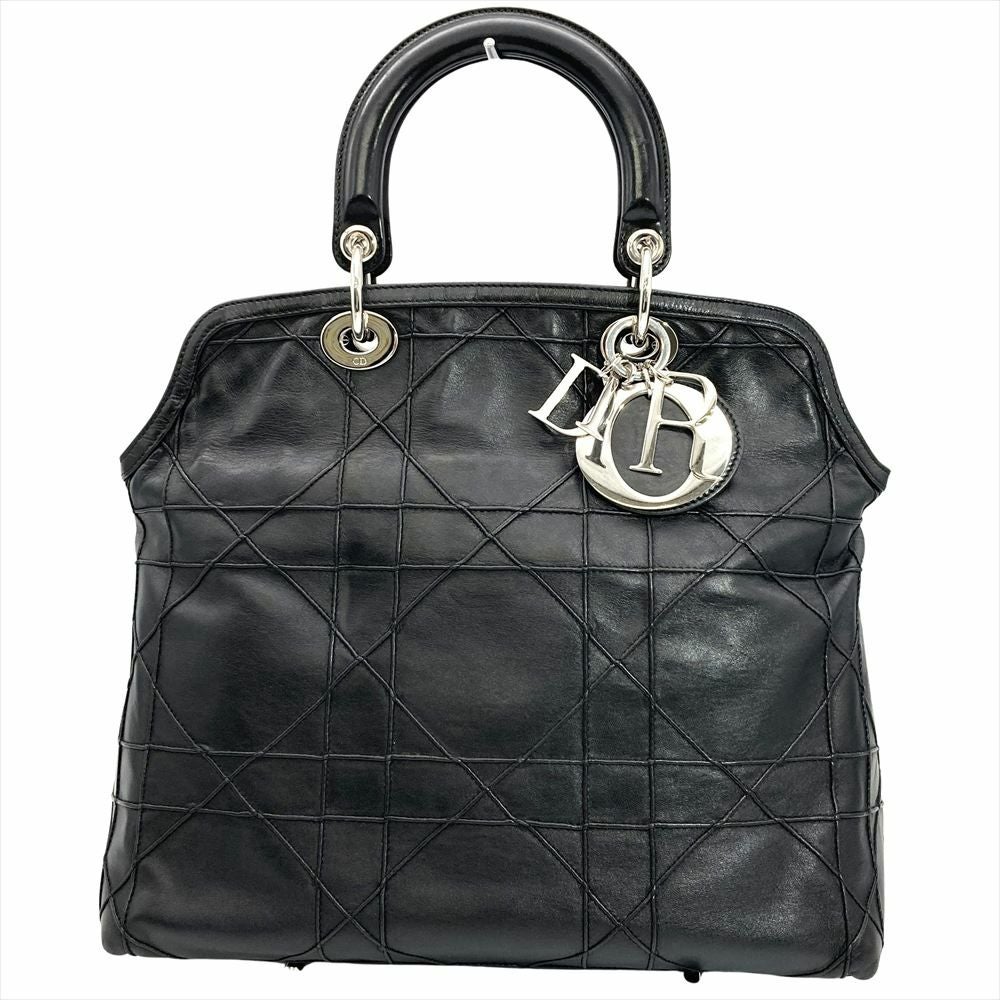 ディオール Dior レディディオール カナージュ ハンドバッグ 2WAY