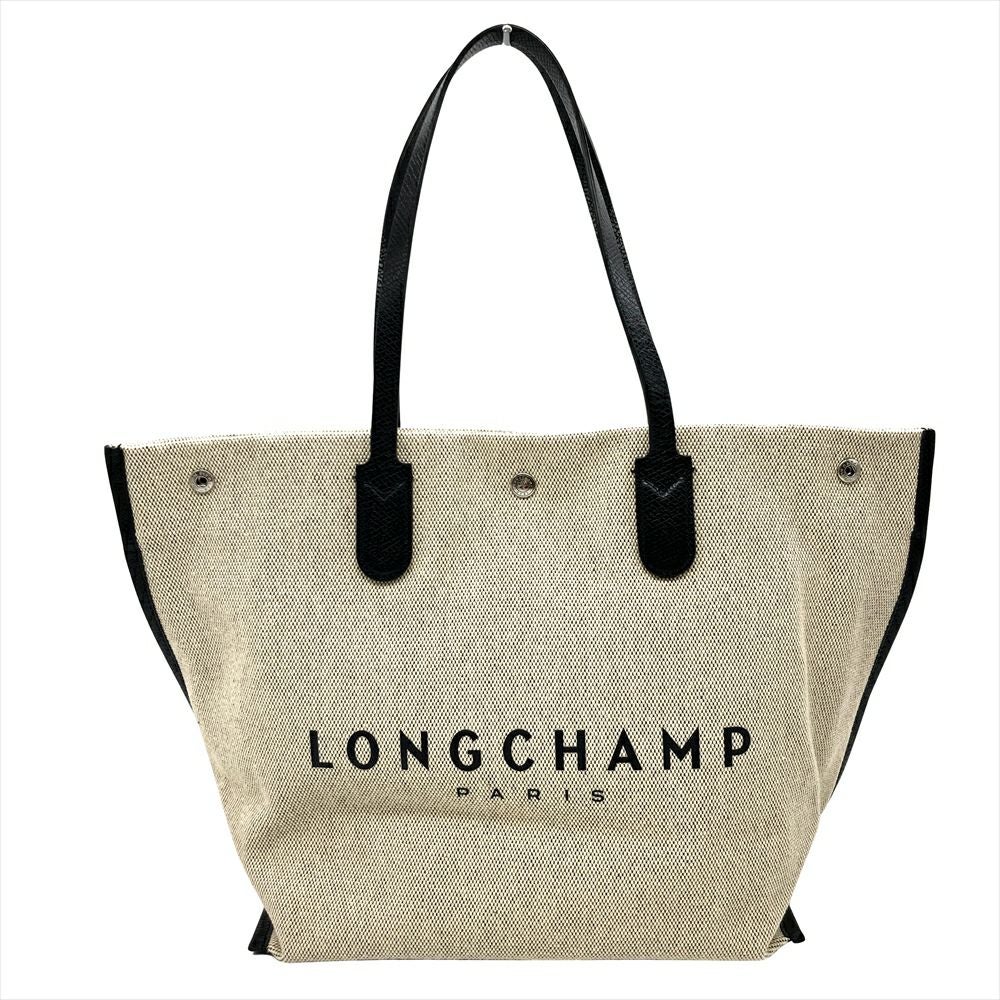 ロンシャン Longchamp エッセンシャルL トートバッグ キャンバス ロンシャン Longchamp エッセンシャルL トートバッグ キャンバス