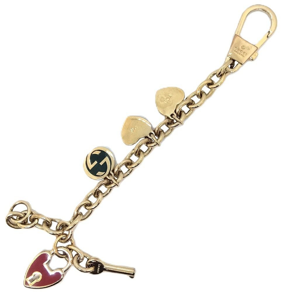 グッチ GUCCI YOU ME チャーム ゴールド ハート キー 南京錠 グッチ GUCCI YOU ME チャーム ゴールド ハート キー 南京錠【中古