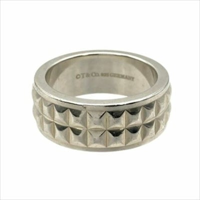 美品 ティファニー トリニティ リング 約12号 シルバー925 TIFFANY&CO 
