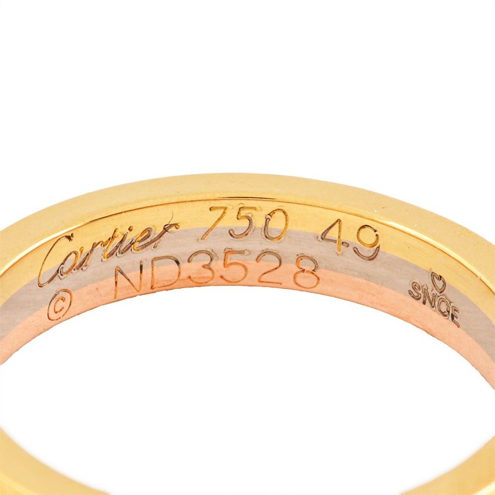 カルティエ Cartier ヴァンドーム スリーカラー リング 指輪