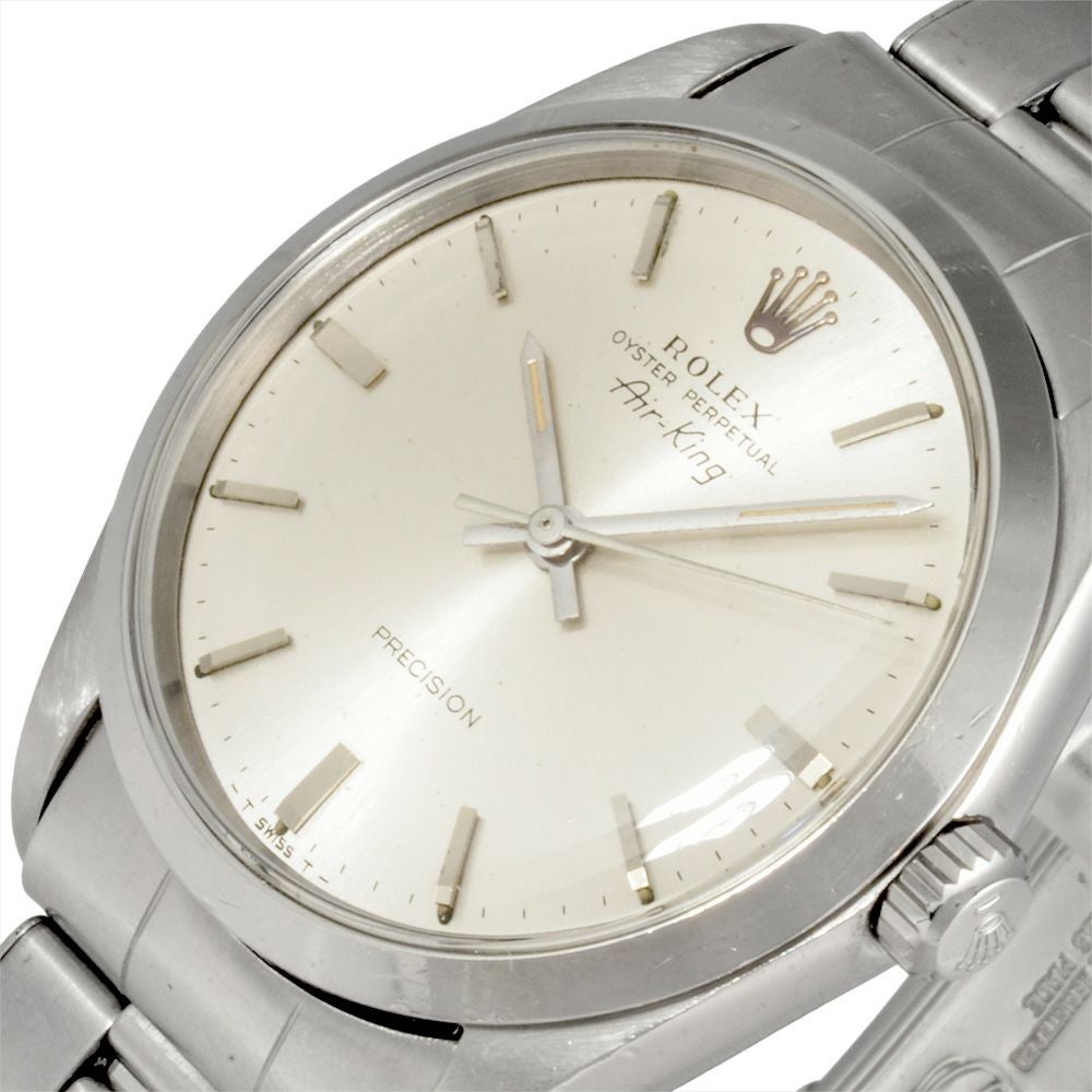 ロレックス ROLEX 5500 エアキング 腕時計 シルバー文字盤 7桁 1番台
