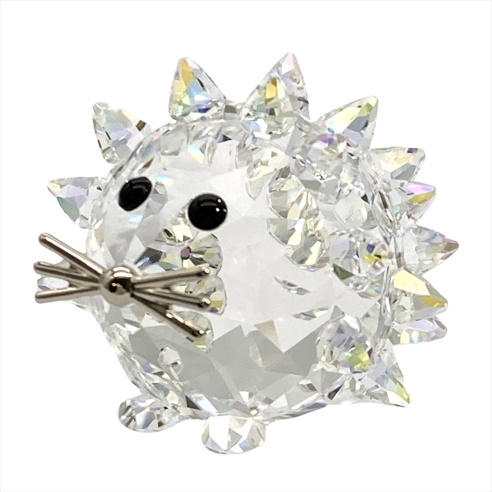 スワロフスキー SWAROVSKI オブジェ 置物 183273 クリア ハリネズミ