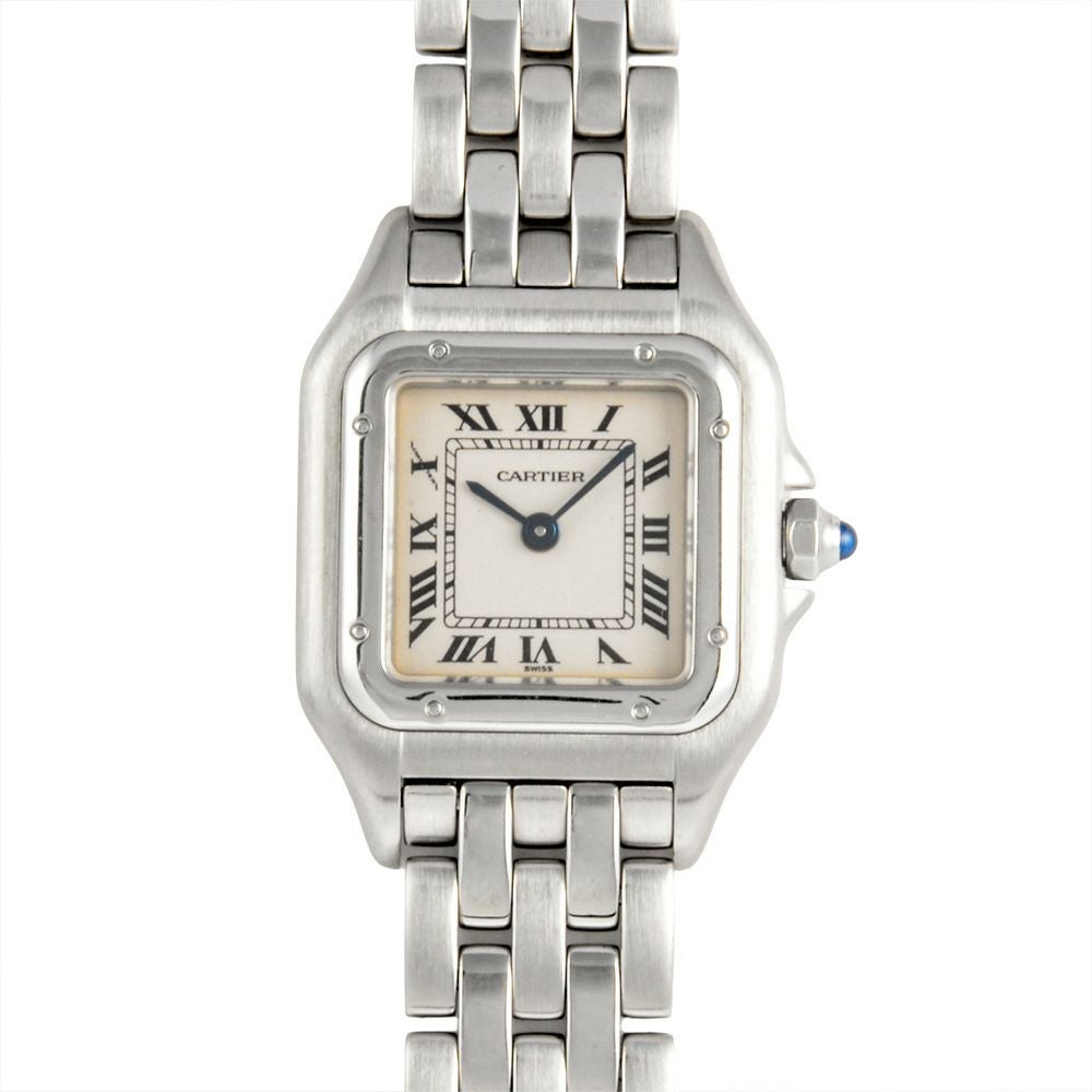 カルティエ Cartier W25033P5 1320 パンテール SM 腕時計 アイボリー文字盤 レディース【中古】 カルティエ Cartier W25033P5 1320 パンテール SM 腕時計 アイボリー