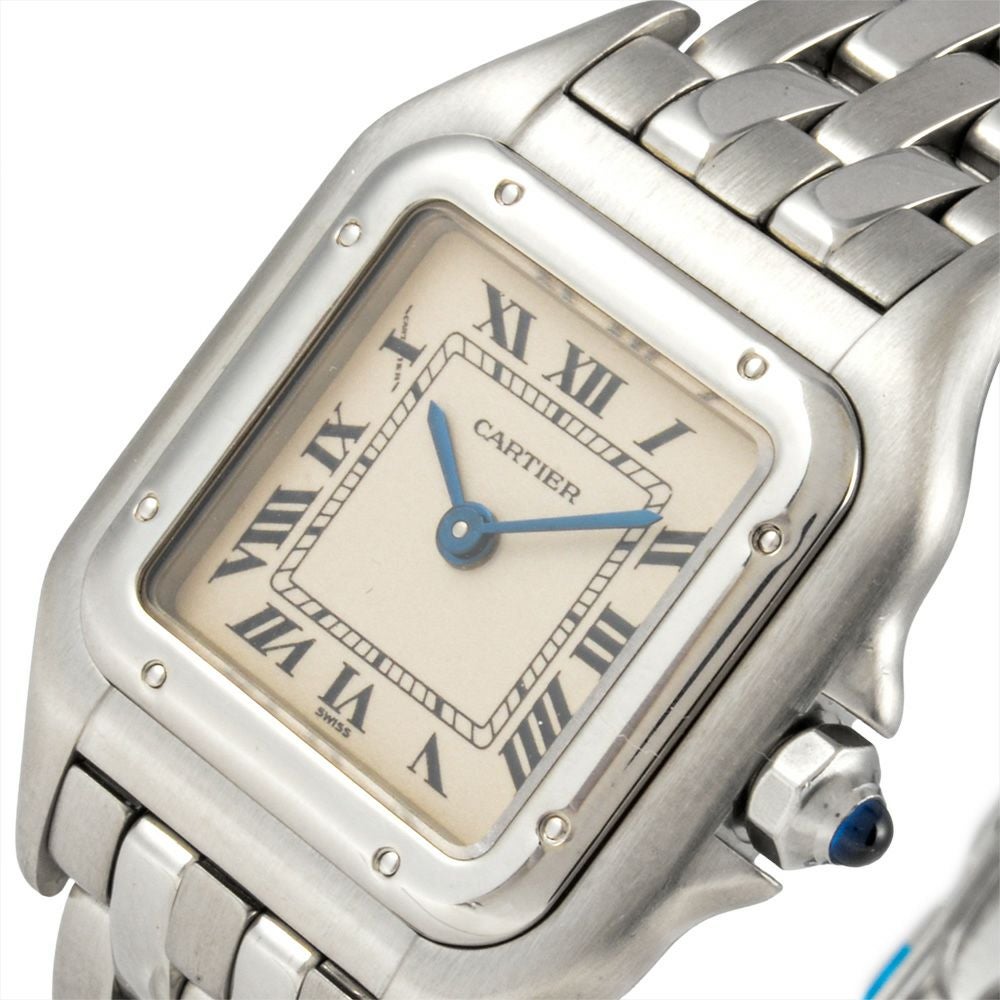 カルティエ Cartier W25033P5 1320 パンテール SM 腕時計 アイボリー