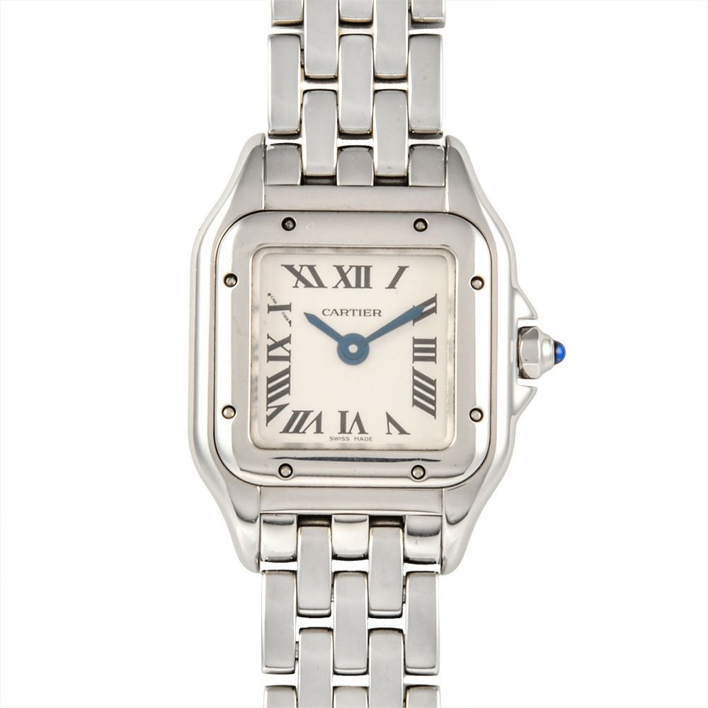 カルティエ Cartier 1565 W20056D6 サントスガルベ SM 腕時計 アイボリー文字盤 レディース【中古】 Cartier（カルティエ） Cartier 1565 W20056D6 サントスガルベ SM