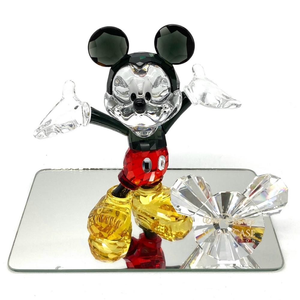 スワロフスキー SWAROVSKI ディズニー ミッキーマウス セット オブジェ