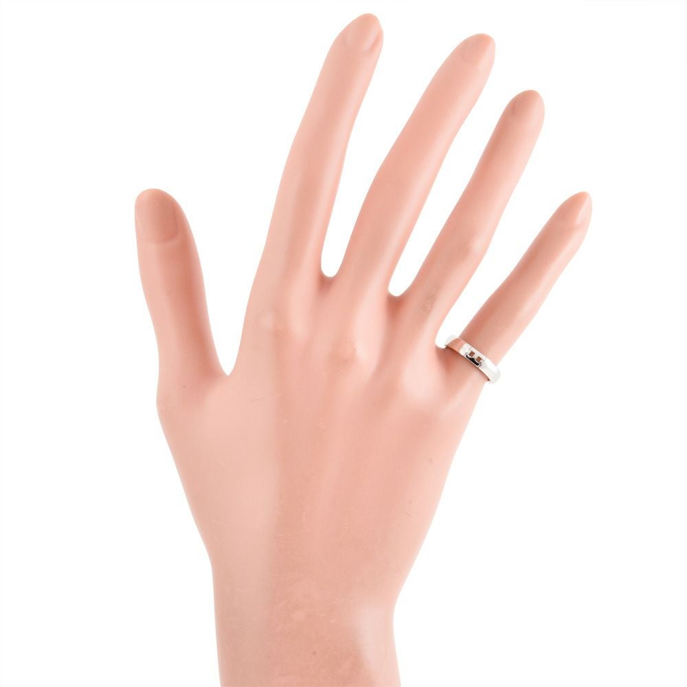 エルメス HERMES エヴァー ヘラクレス リング 指輪 #47 K18WG 3.2g