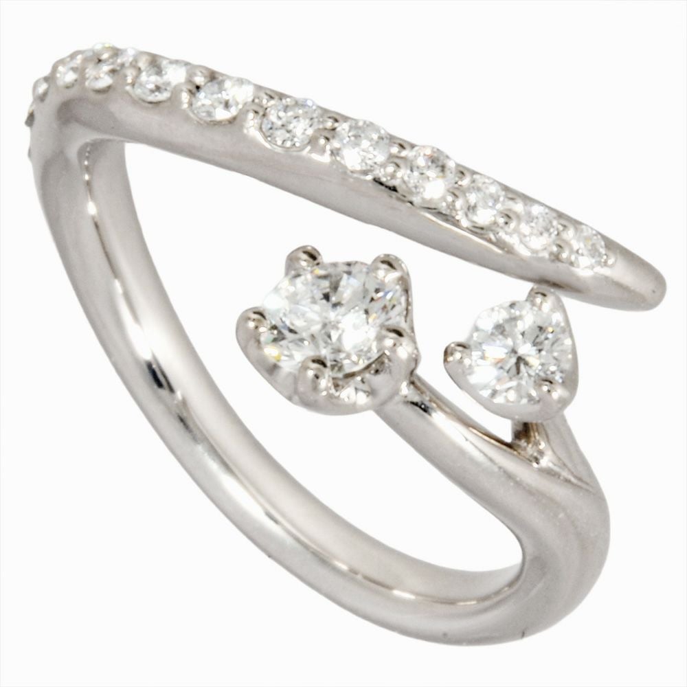 コデラトモコ TOMOKO KODERA ダイヤ リング 0.29 小寺智子 小寺智子 TOMOKO KODERA リング 指輪 ダイヤモンド 0.28ct 約2号 Pt900