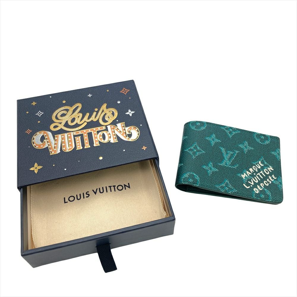 ルイヴィトン LOUIS VUITTON ポルトフォイユ ミュルティプル 二つ折り
