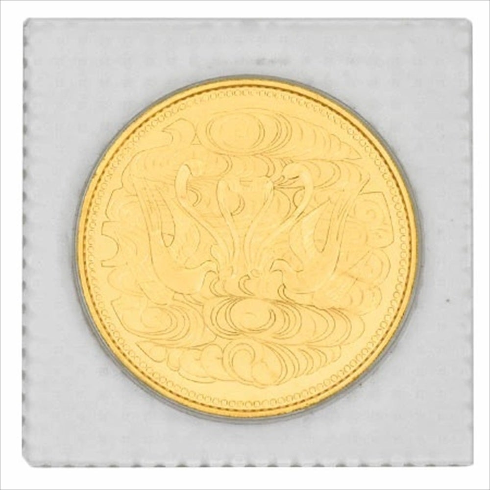 天皇陛下 御在位六十年記念 10万円 金貨幣 昭和61年 純金 20g 金貨