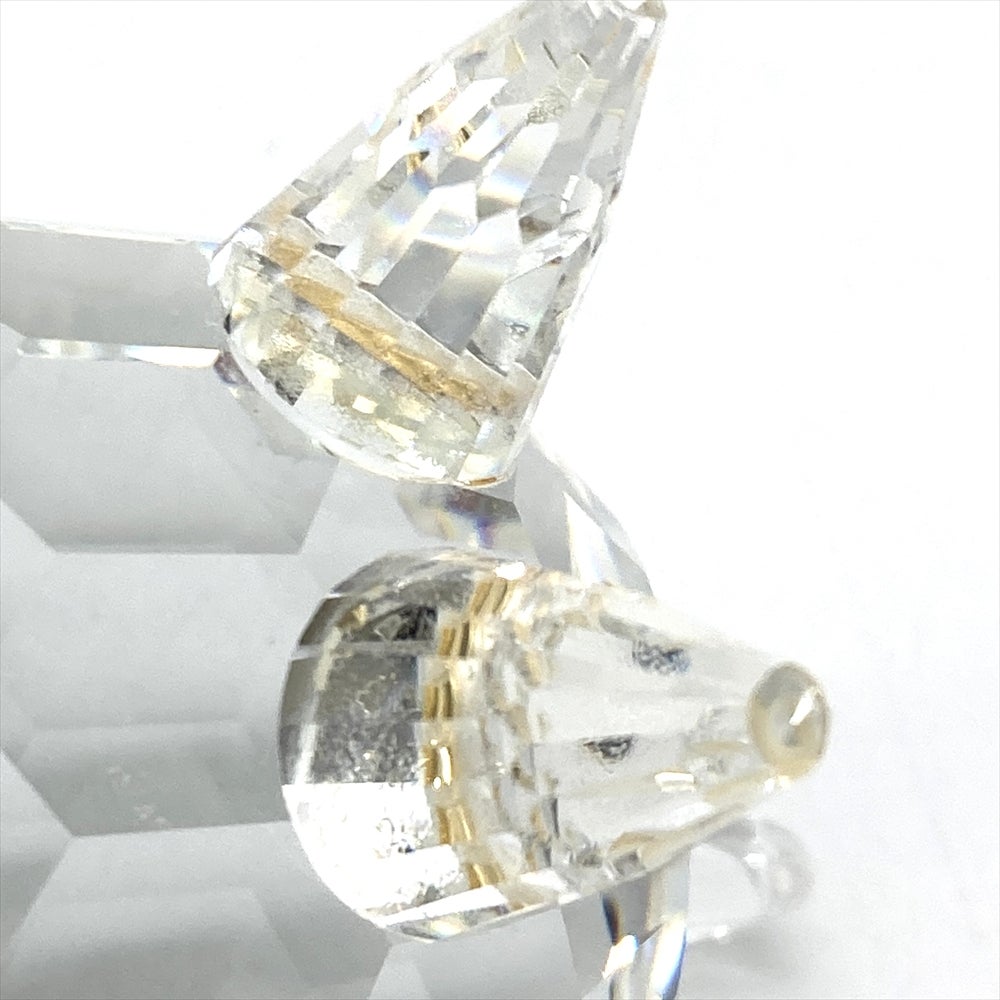スワロフスキー SWAROVSKI ブタ オブジェ 置物 クリア ラージ ピッグ
