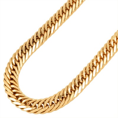 喜平 キヘイ 12面 トリプル ネックレス K18YG 30.9g 50cm【中古 