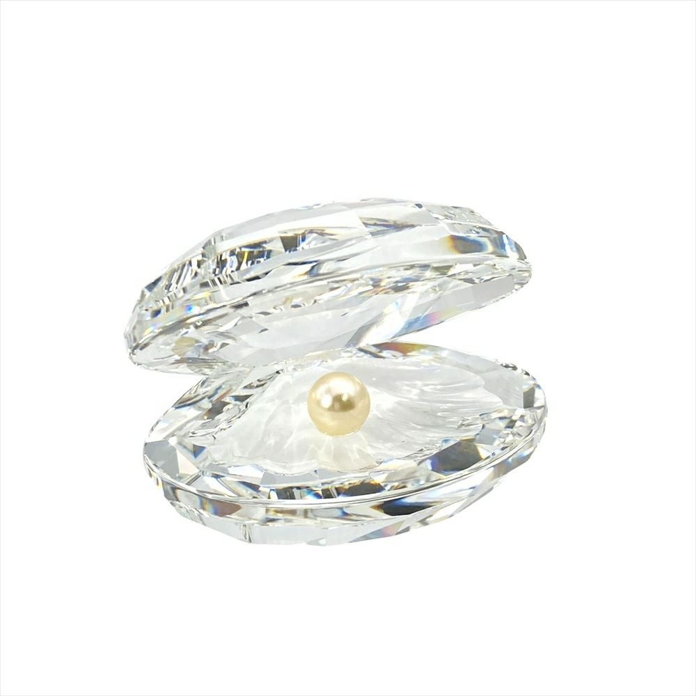 スワロフスキー SWAROVSKI 貝と真珠 シェル ホワイトパール オブジェ
